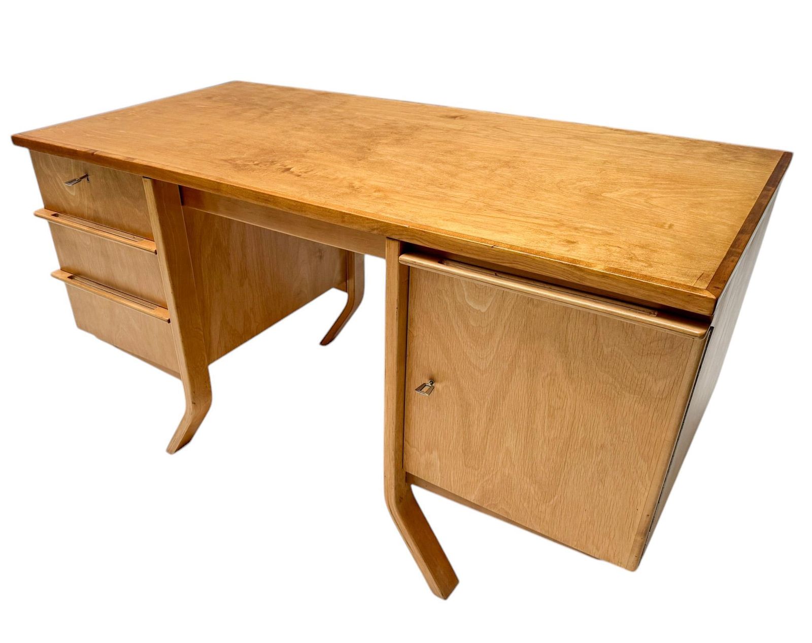 Mid Century Modern Eb04 Desk By Cees Braakman For Pastoe, 1950s photo 2530.0
