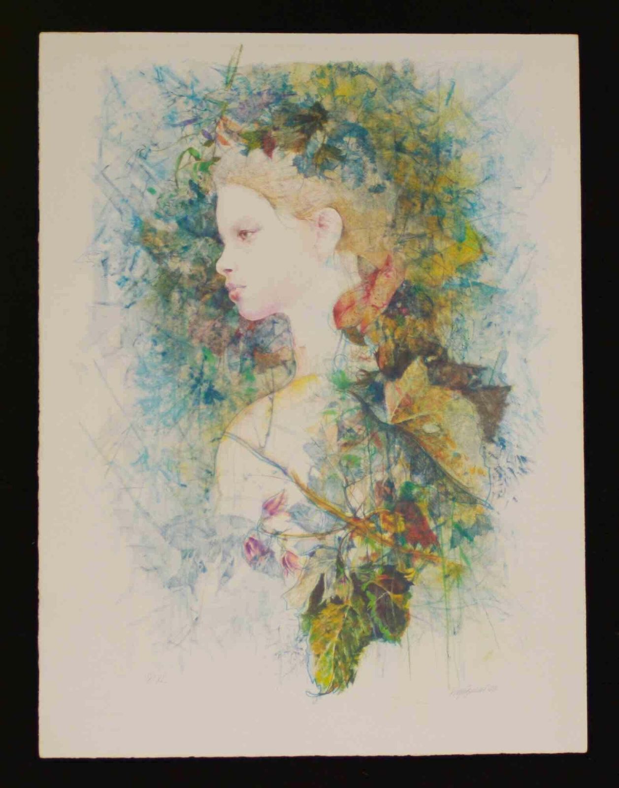 Renzo Vespignaniuntitled   Lithograph By Renzo Vespignani   19921992