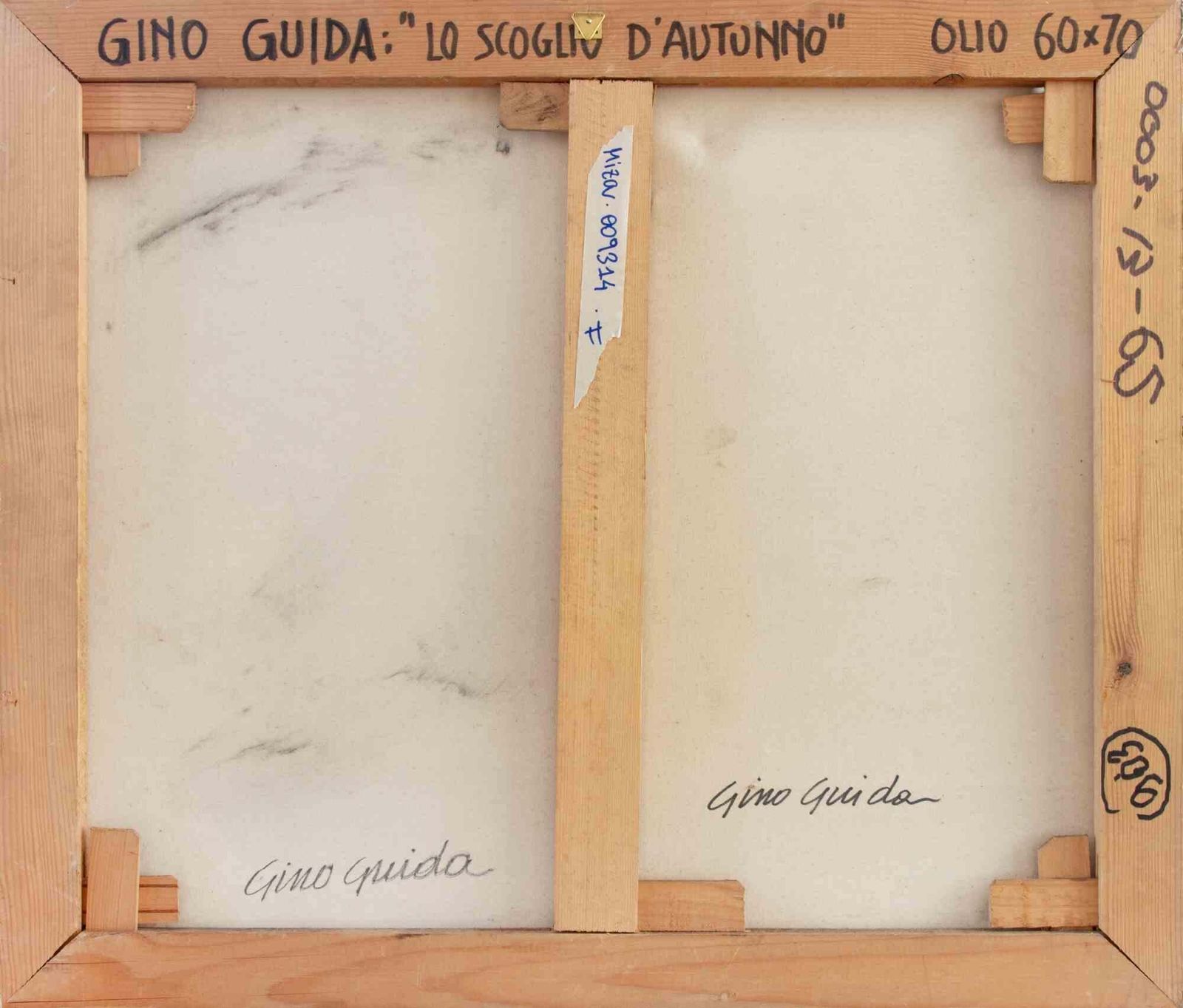 Gino Guidathe Autumn Rock   Paint By Gino Guida   1980s1980s photo vinterior