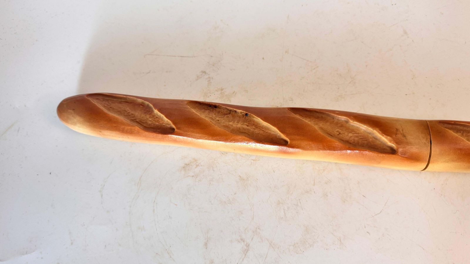 French Baguette Knife – Wood & Metal Trompe L’œil – France, 20th Century photo buy