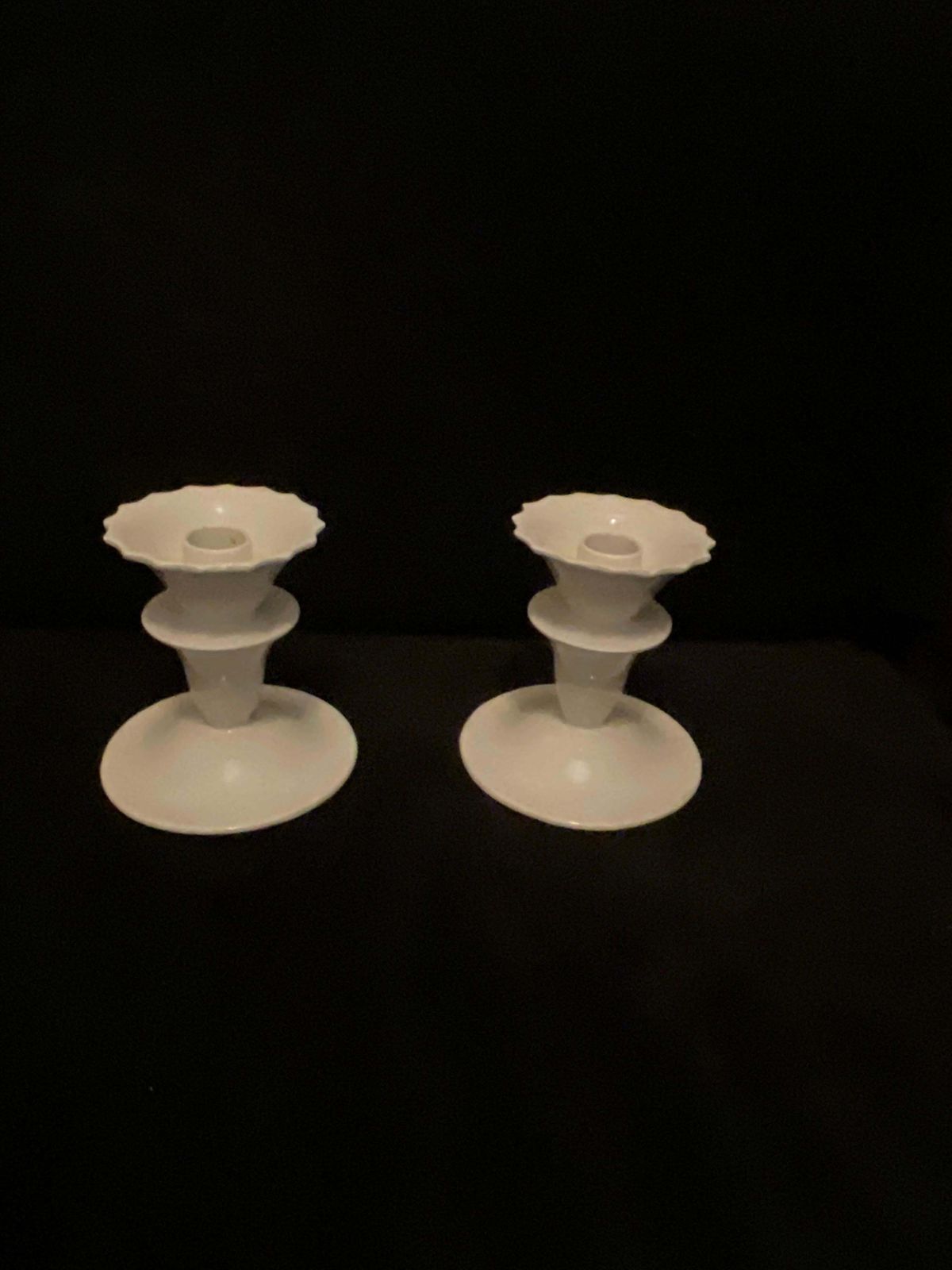 Guido Andlovitz   Laveno   Coppia Di Candelieri In Ceramica   Made In Italy 1925 photo for sale