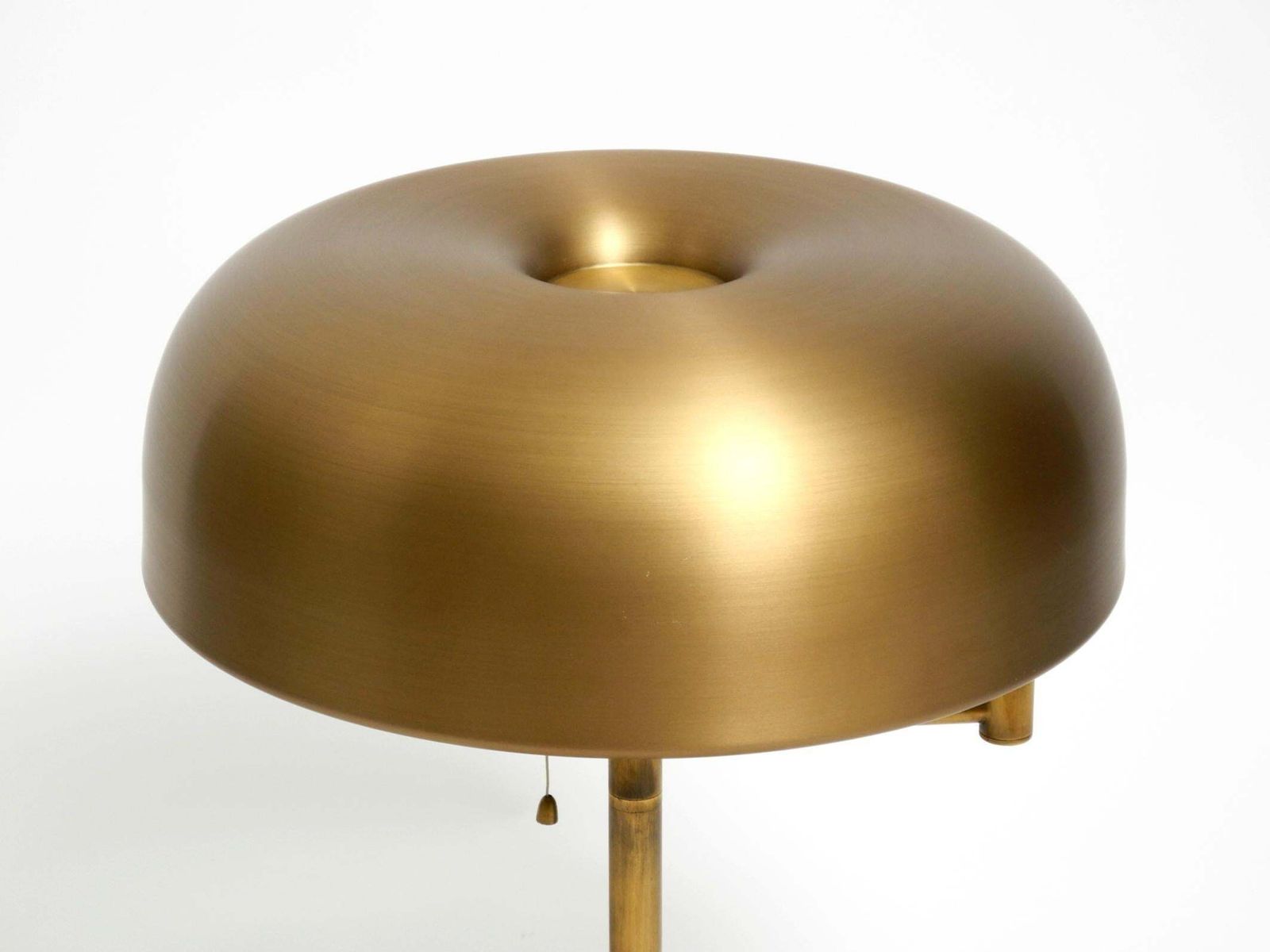Extraordinary Heavy 1960s Xxl Brass Table Lamp By Staff With A Swivel Joint photo buy
