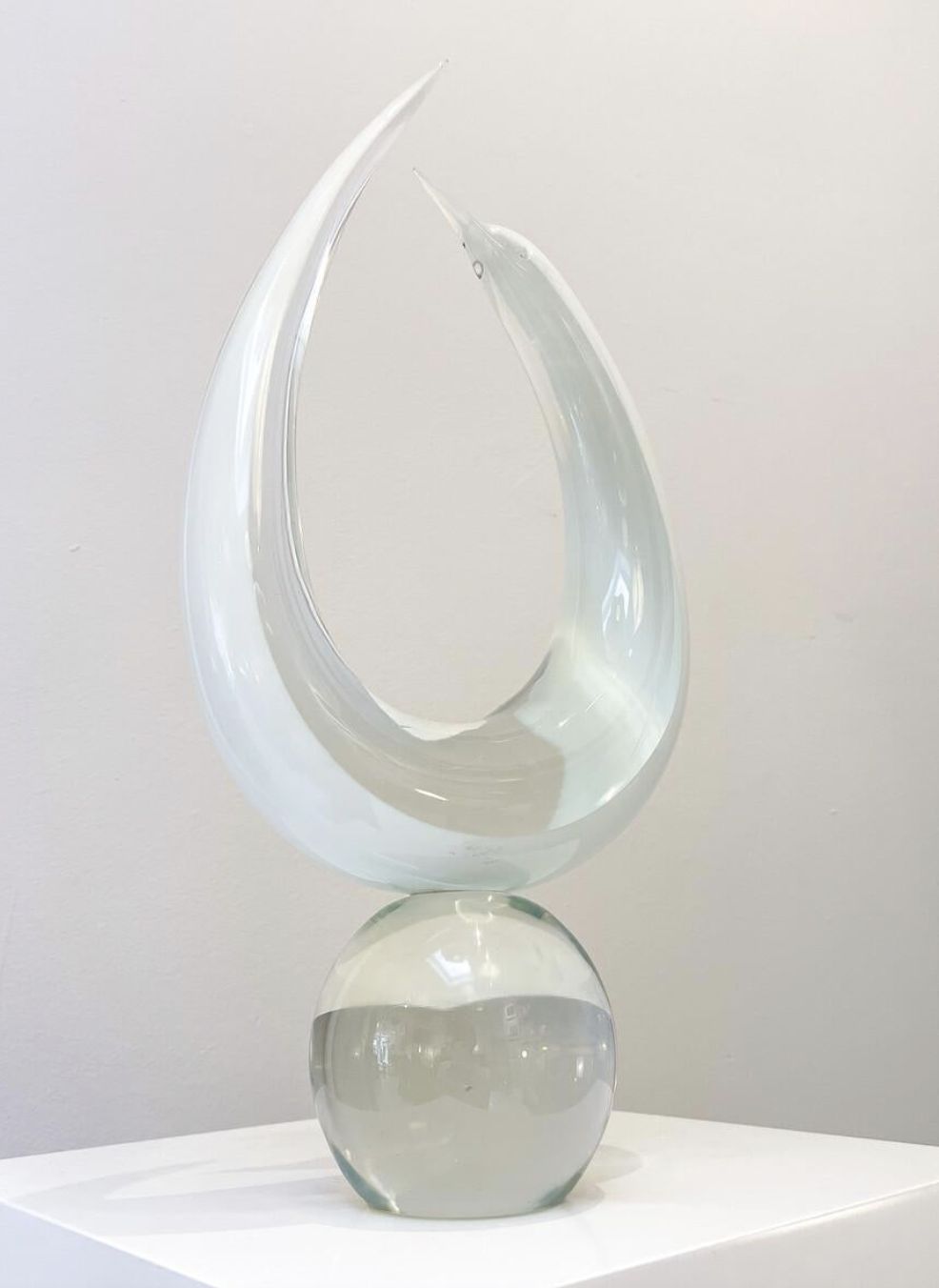 Murano Glass Sculpture By Livio Seguso, Italy photo for sale