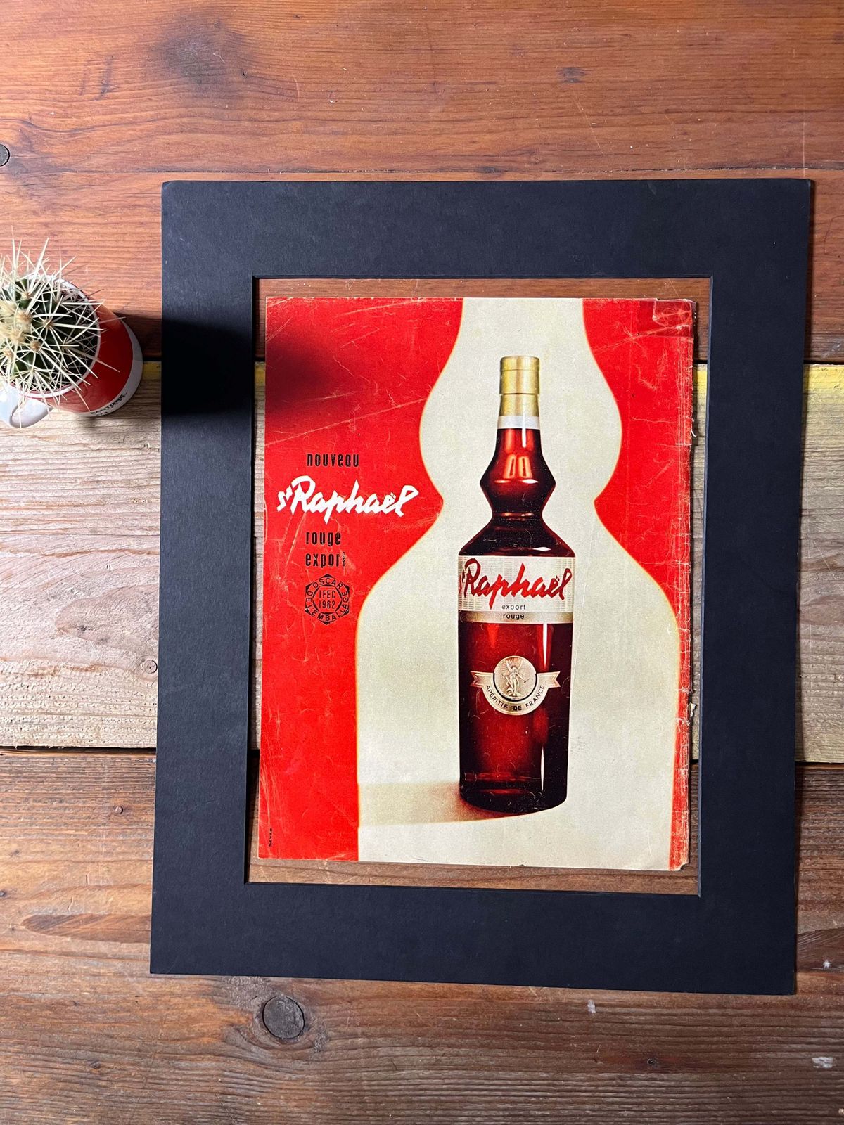 Vintage St Raphael Advertising Print   Quinquina Vermouth