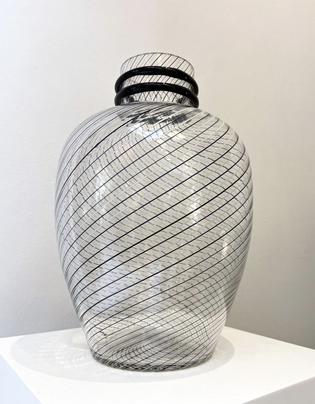 Murano Glass Vase By Fratelli Toso, 1980s photo furniture