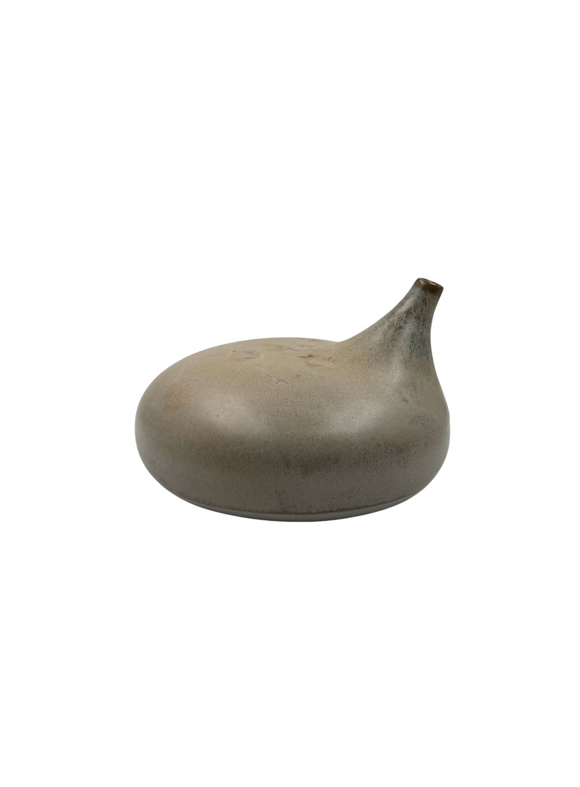 Mid Century Organic Modern Gres Vase, Franco Bucci Italy Ca. 1970