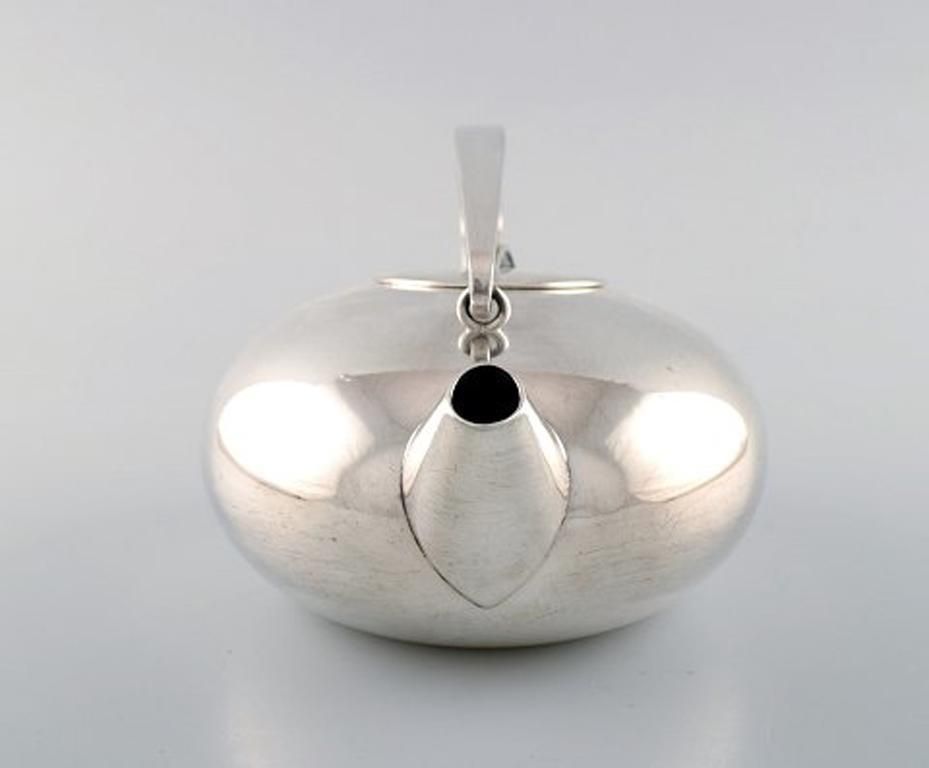 Lino Sabattini For Christofle, Modernist Teapot, 1960s photo 934.0