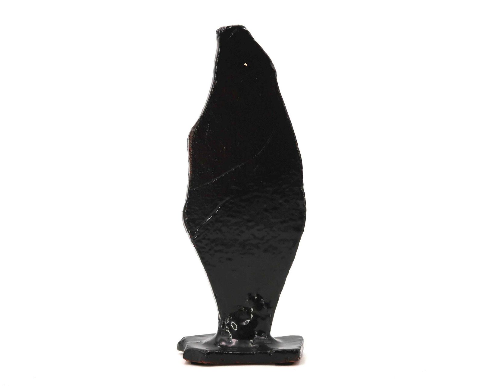 French Anthropomorphic Ceramic Sculpture By Jean Paul Van Lith, Vintage / Woman, Goddess, Nude, Idol, Dark Blue photo buy