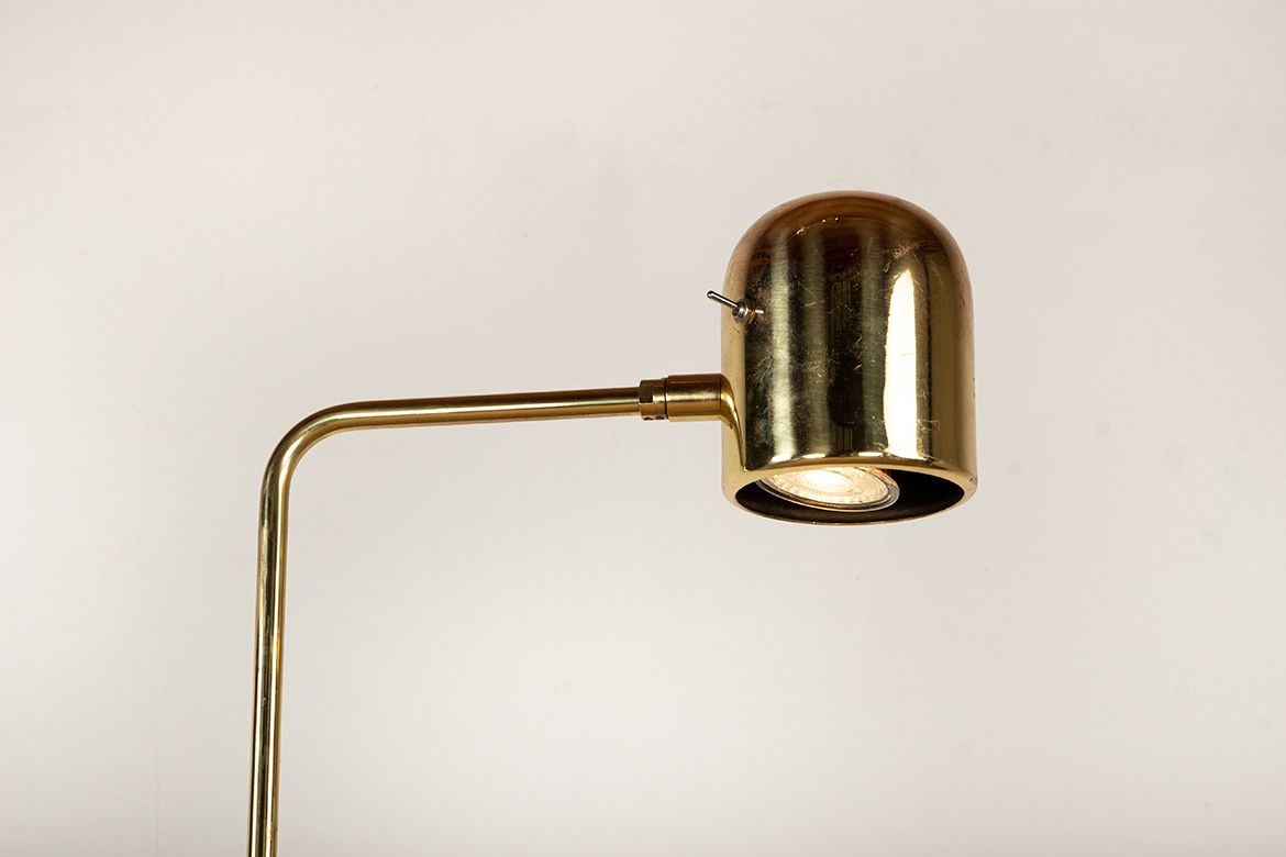 Lampadaire suédois en laiton, modèle G 230, par Bergboms, 1960. photo for sale