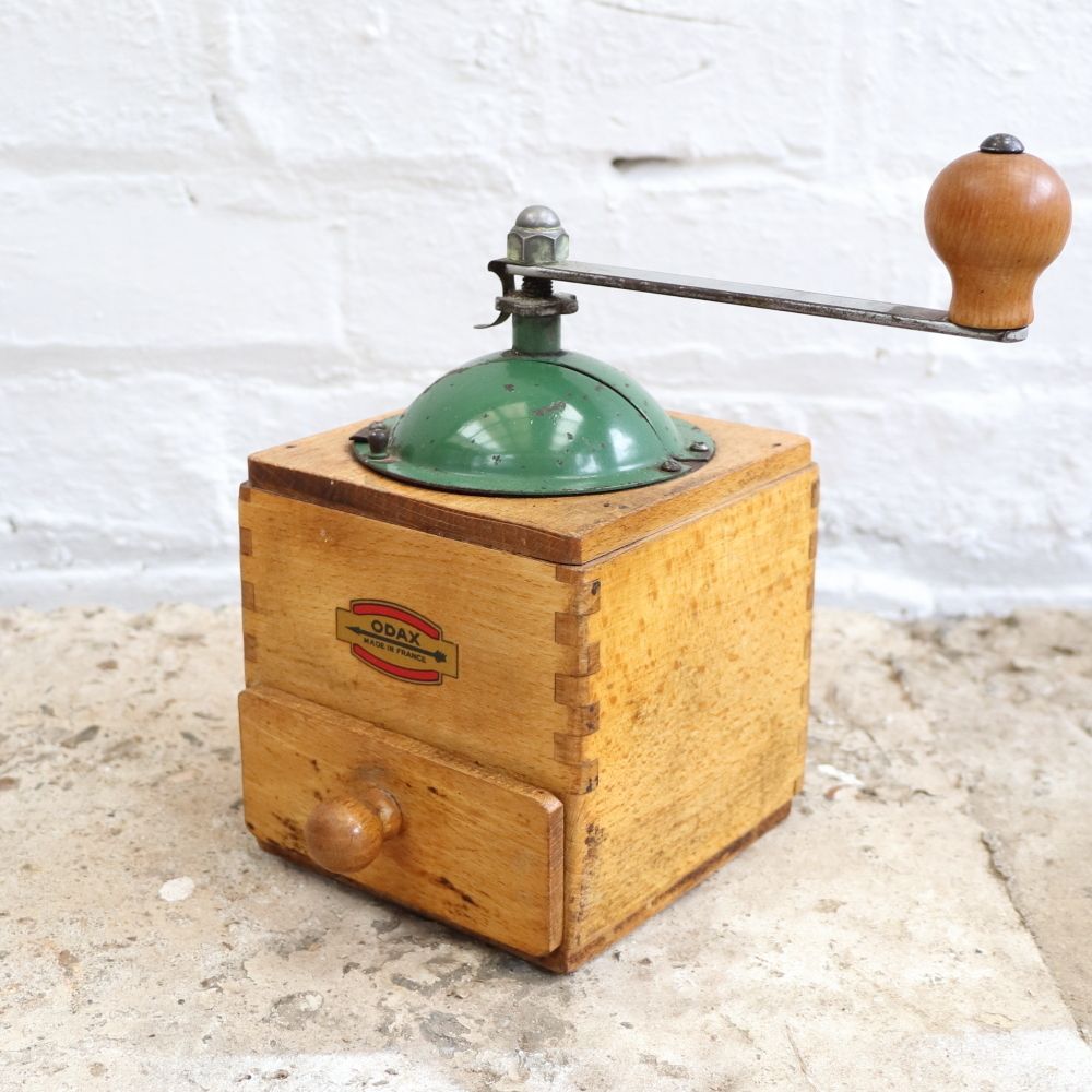 Lovely Vintage Odax Coffee Grinder photo furniture