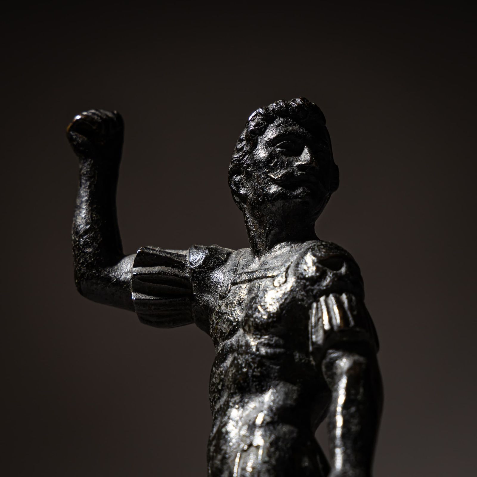 Bronze Statuette Of A Venetian Mercenary, Italy 16th/17th Century