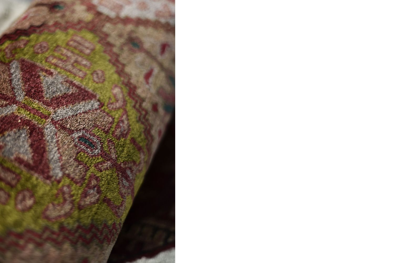 photo vinterior Vintage Hand Woven Oriental Turkmen Ersari Rug, 1950s