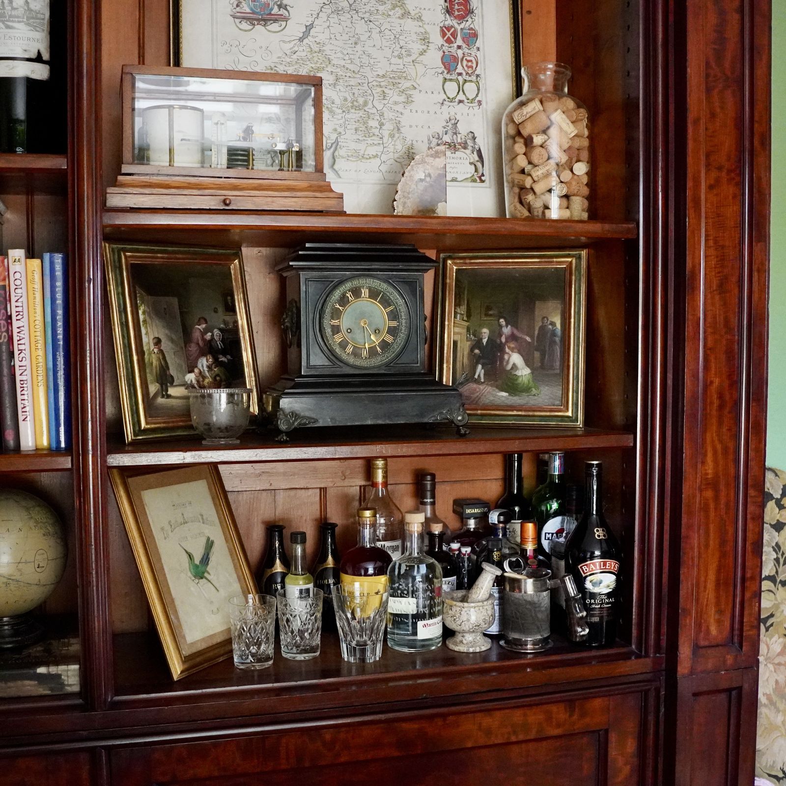 Gothic Revival Mahogany Library Bookcase photo 3950.0