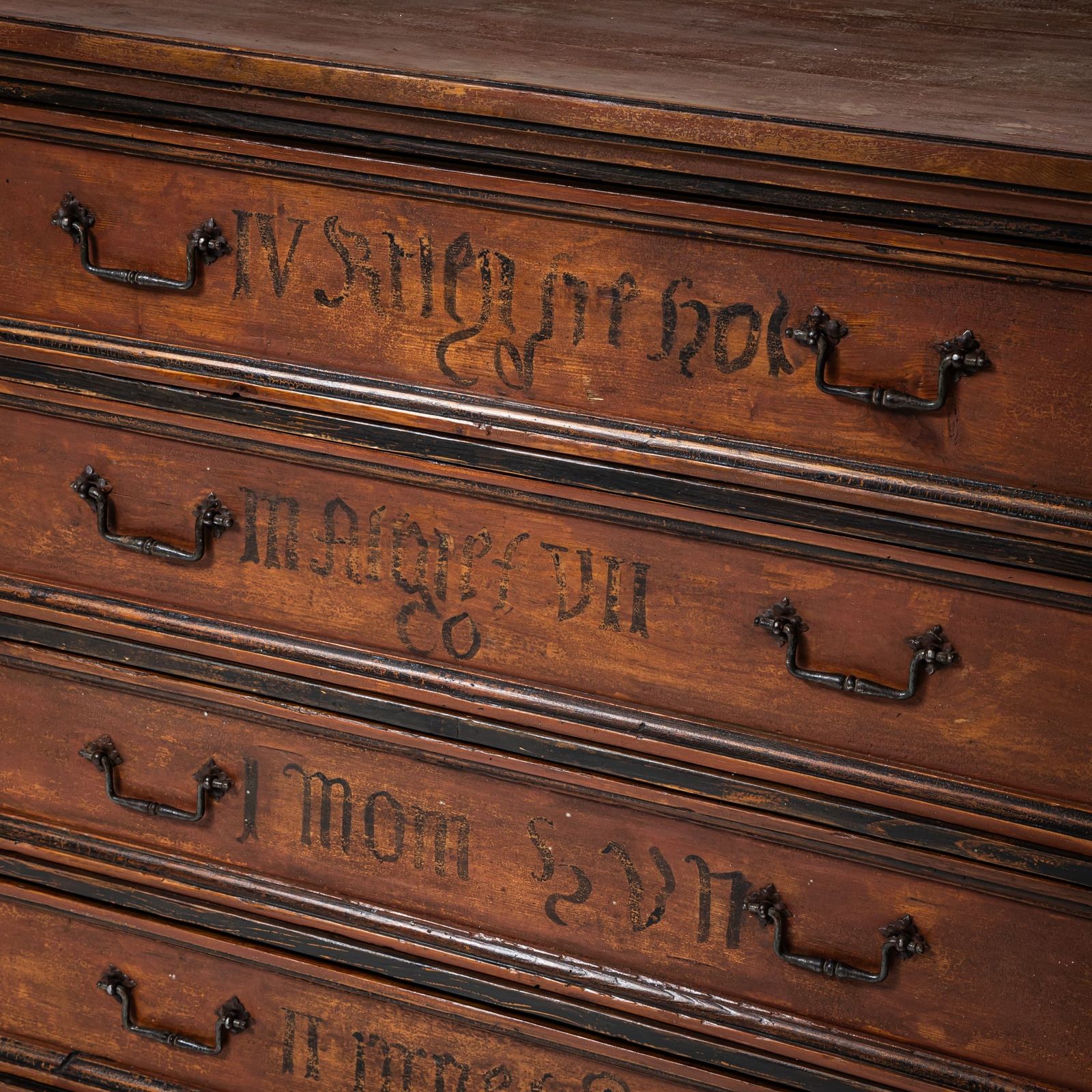 Four Drawer Chest, Late 18th Century, Germany photo 2175.0