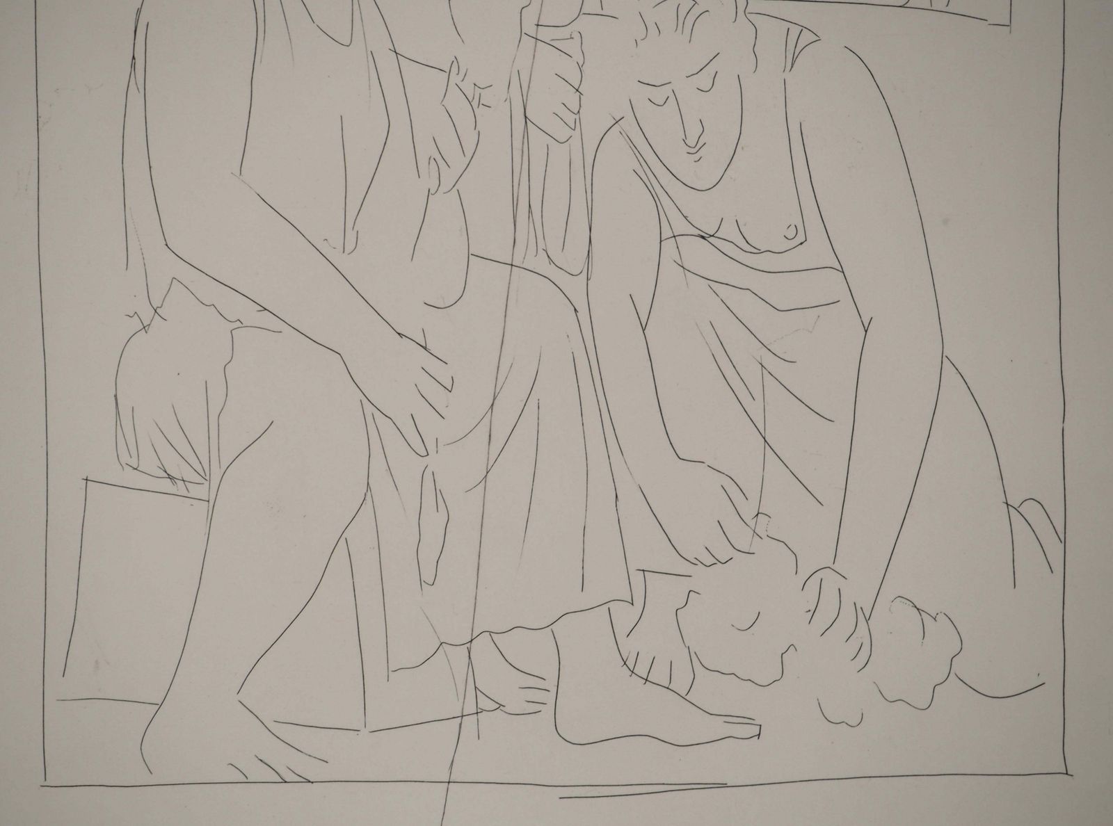 Pablo Picasso Métarmorphoses D'ovide, The Girls Of Minyas   Original Etching (Baer #150) 1936 photo 728.0