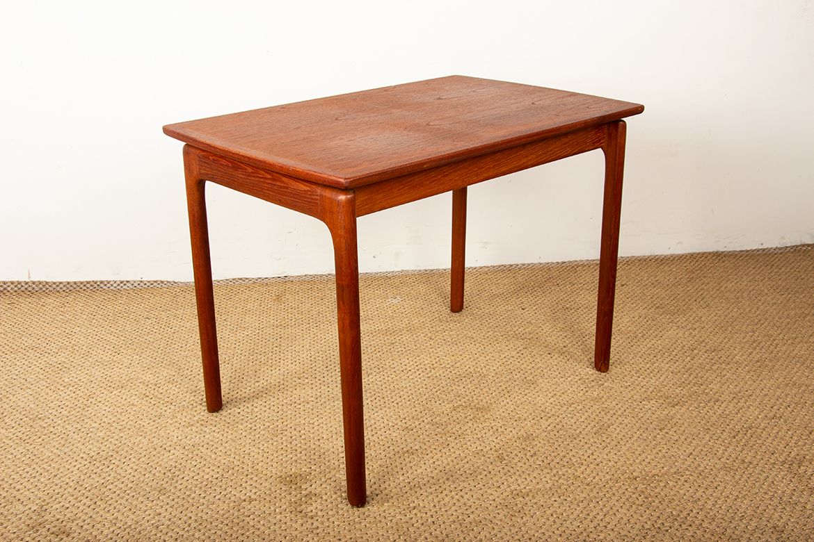 Danish Teak Coffee Table Model 019 By Ole Wansher For Poul Jeppesen 1960.