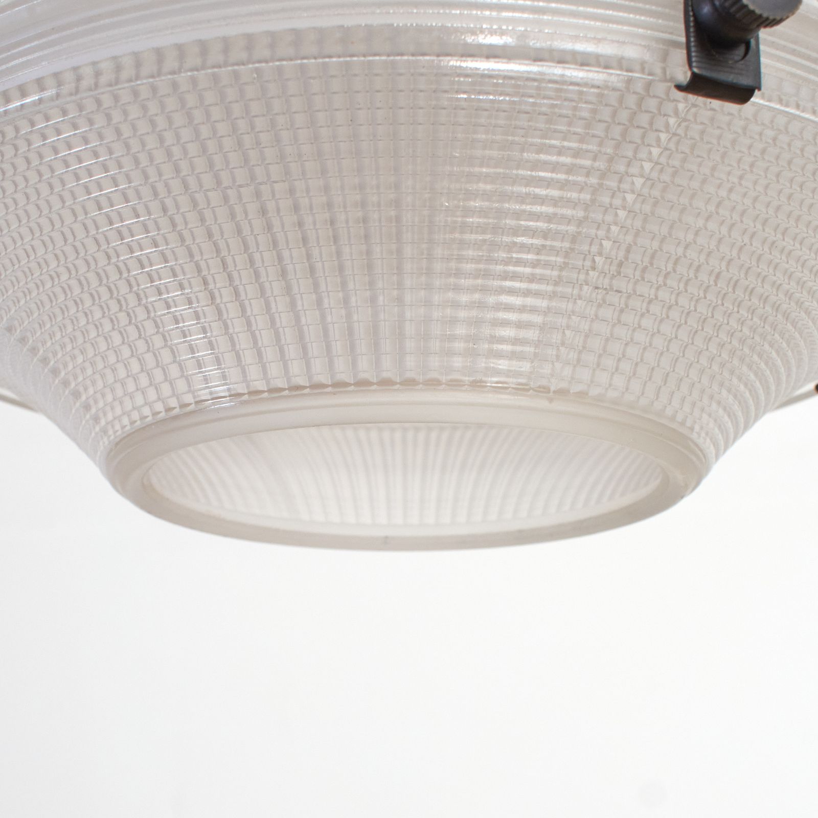 Antique Holophane Church Pendant 2 Part Reflector Light – D photo buy