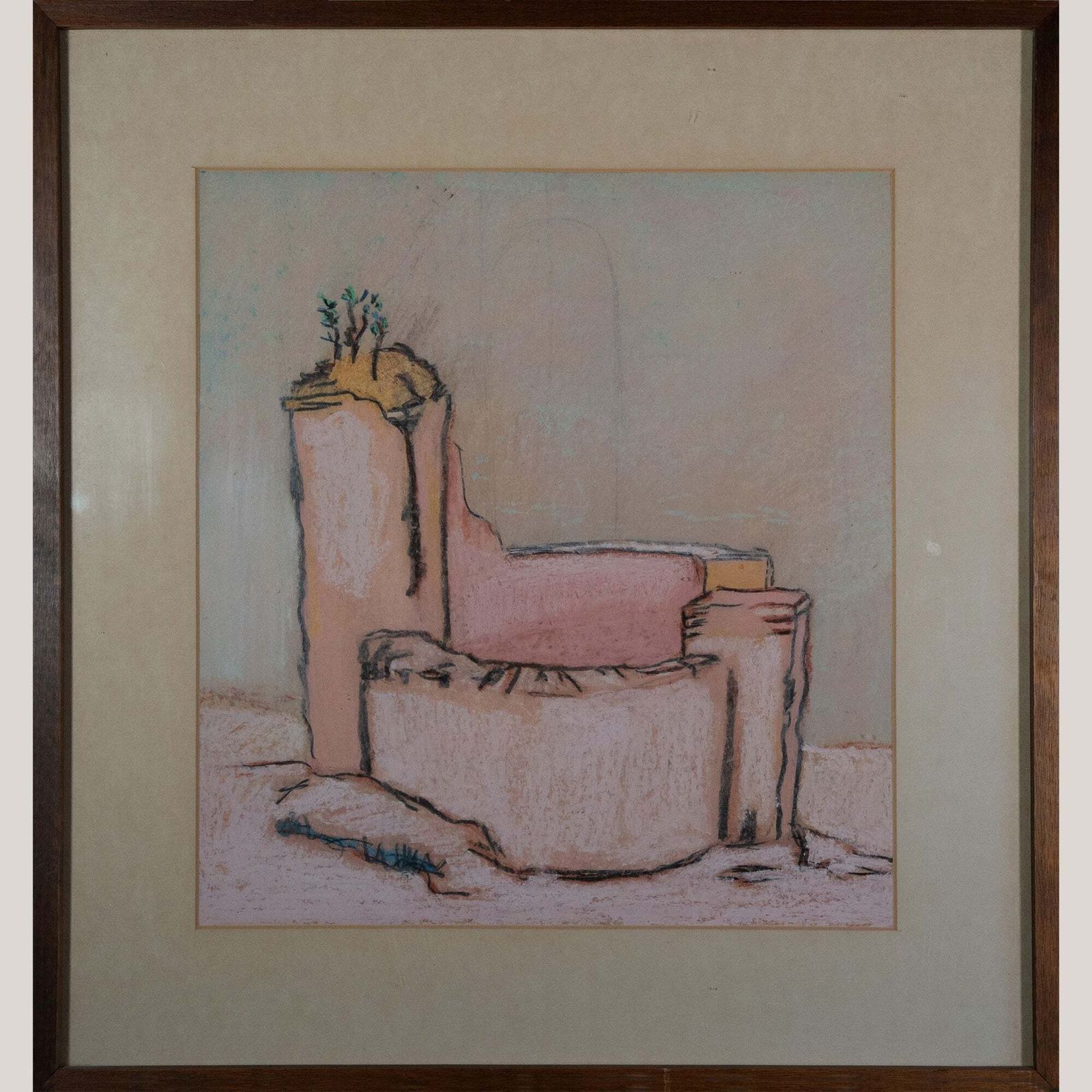 Metafysische Abstractie – Volgeling Van Giorgio Morandi (1890–1964) – Spaans Modernisme photo furniture