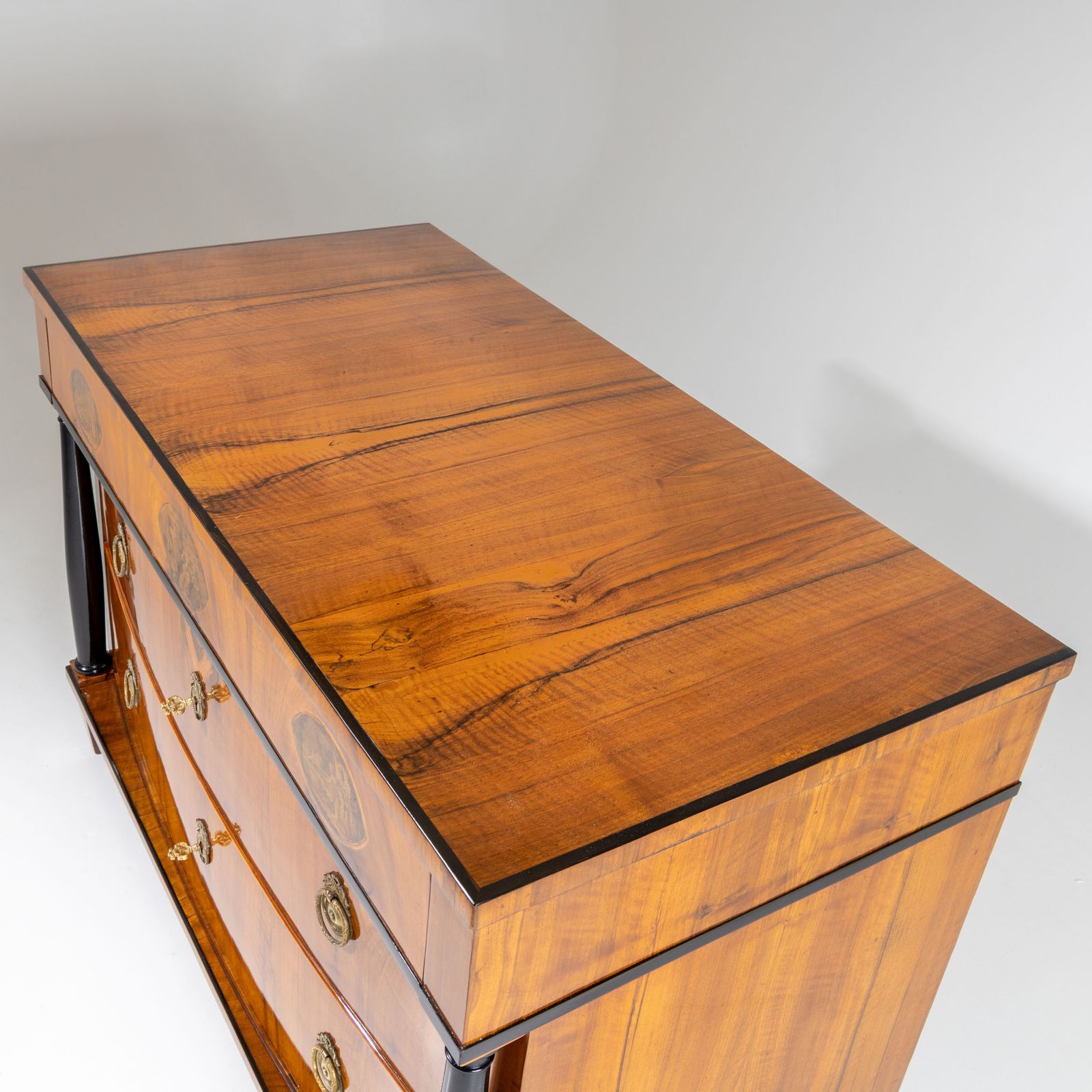 Chest Of Drawers With Transfer Decoration, Southern Germany, Circa 1820 photo Furniture