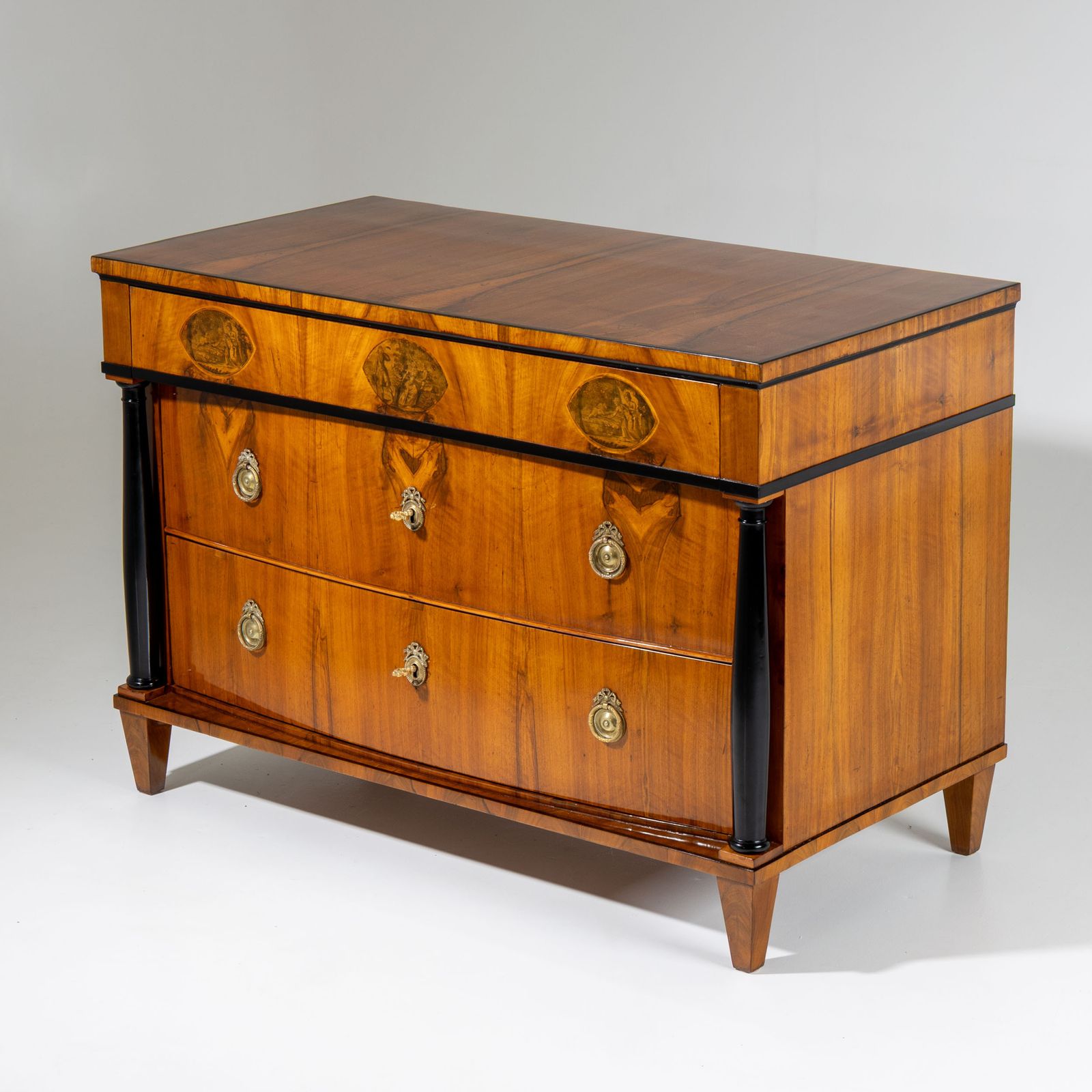 Ladekast Met Transferdecoratie, Zuid Duitsland, Ca. 1820 photo buy