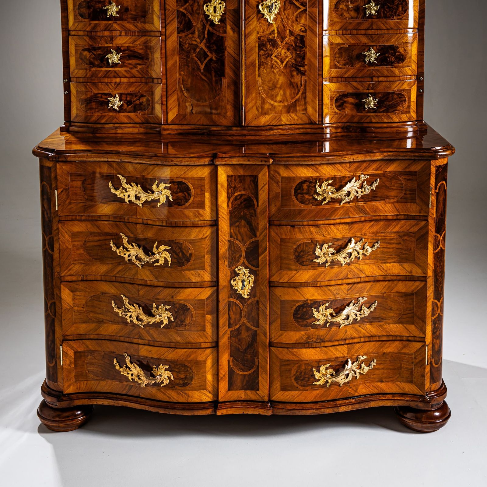 photo vinterior Baroque Trompe L’œil Cabinet, Southern Germany, Mid 18th Century