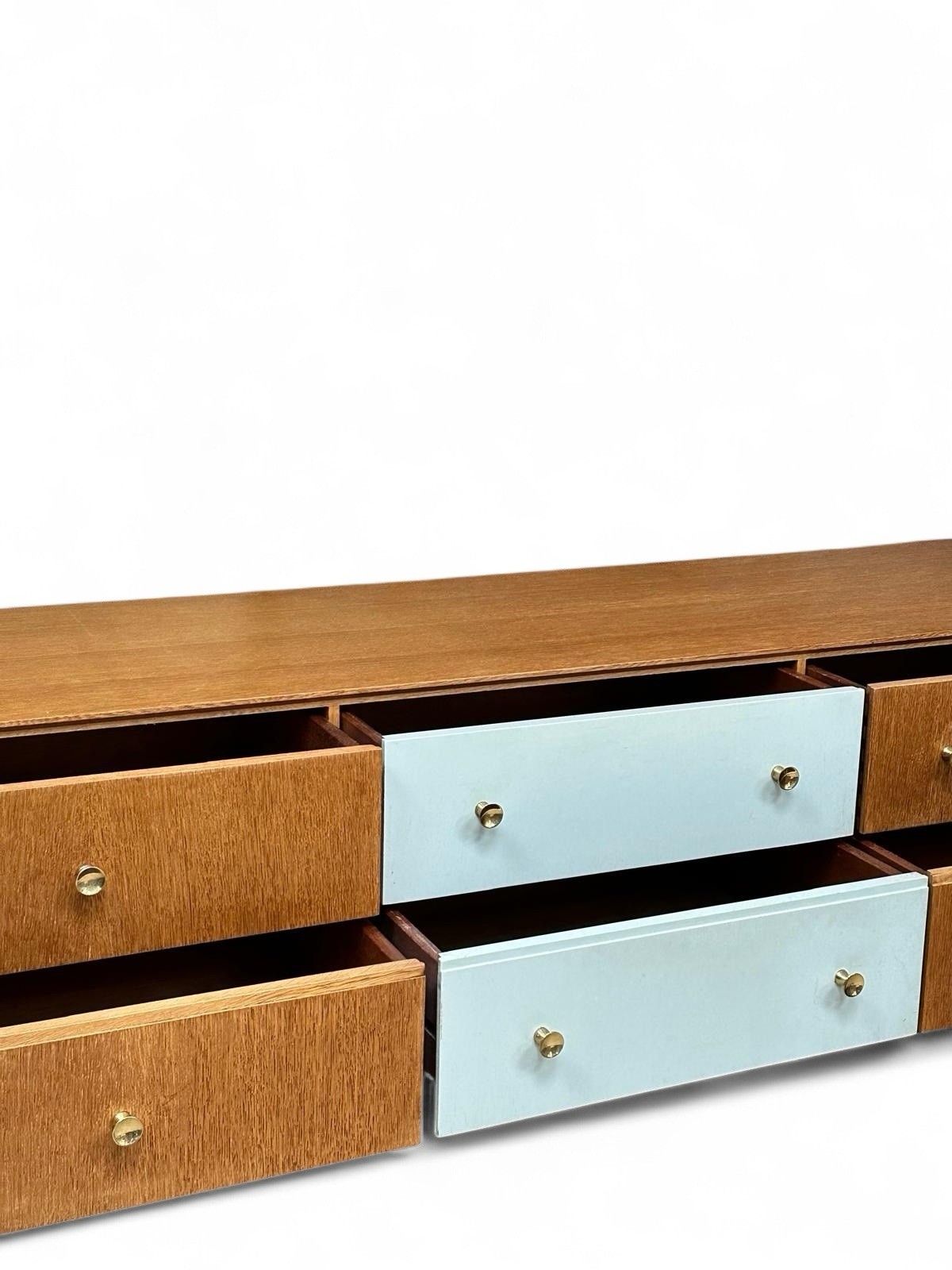 Meredew Oak Sideboard Chest Of Drawers Mid Century Retro C1960s photo furniture