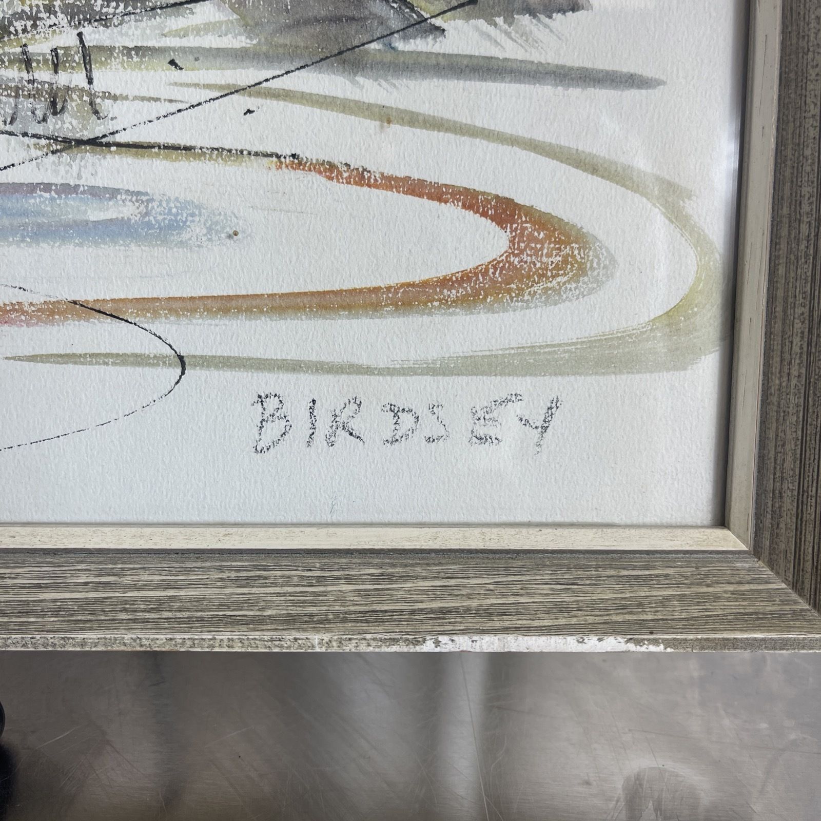 photo buy Alfred Birdsey Original Watercolour Painting Bermuda Harbour