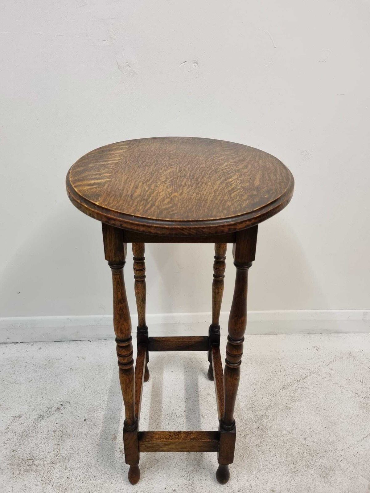 Antique Oak Side Occasional Oval Hall Table / C1900 / Free Delivery photo furniture