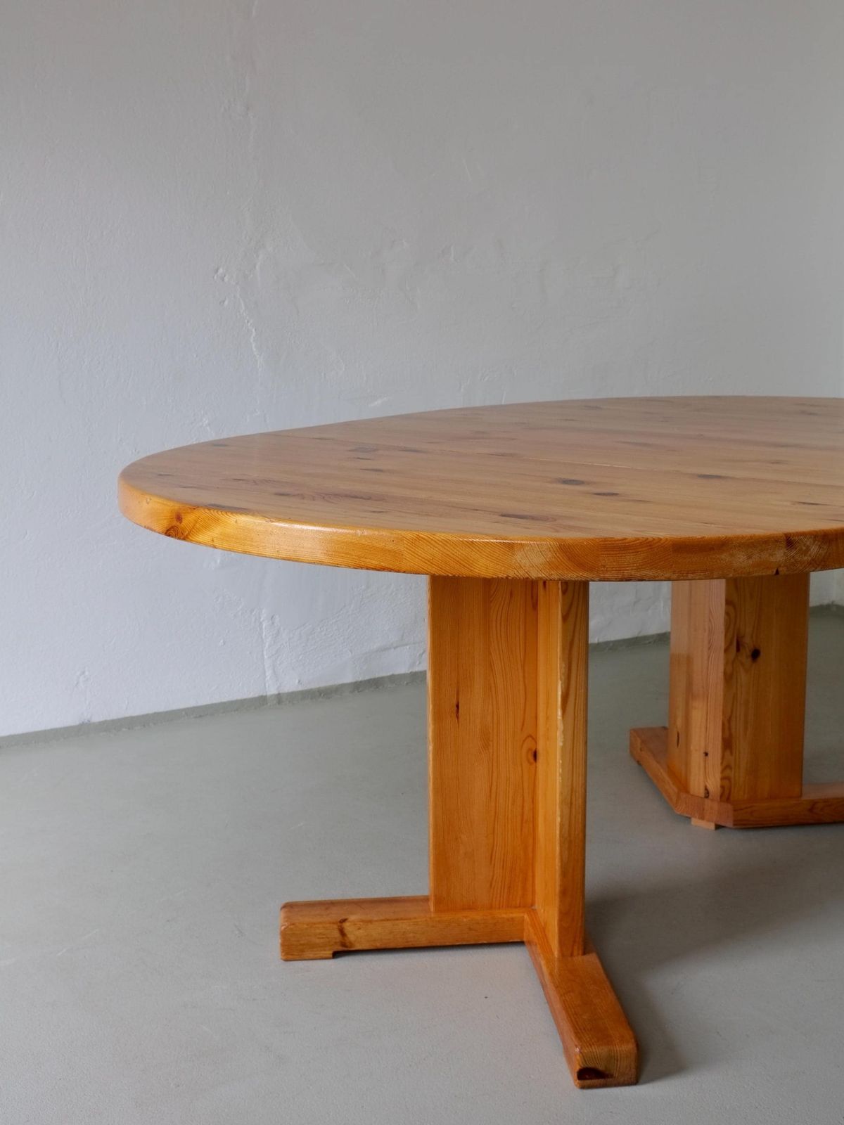 Solid Pine Extendable Dining Table | Scandinavia | 1970s photo furniture