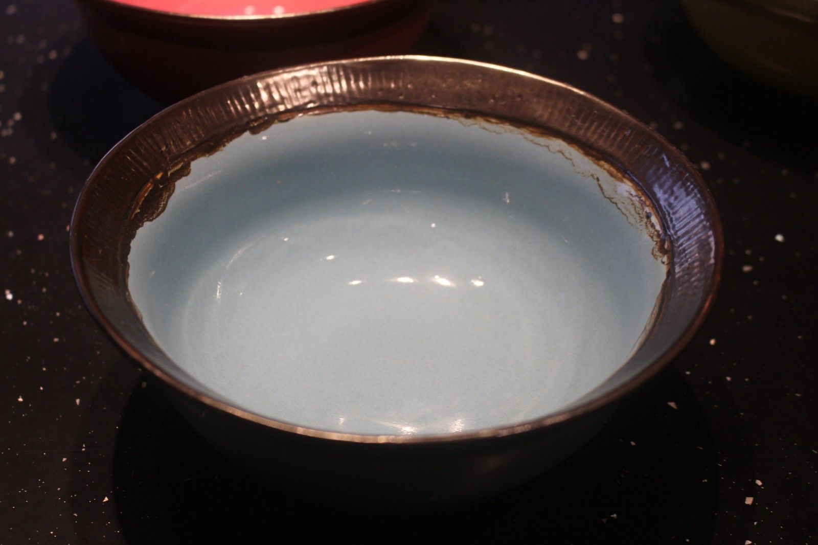 photo for sale Rare 4 Antique Rise Japanese Koransha Arita Porcelain Glazed Golden  19th C