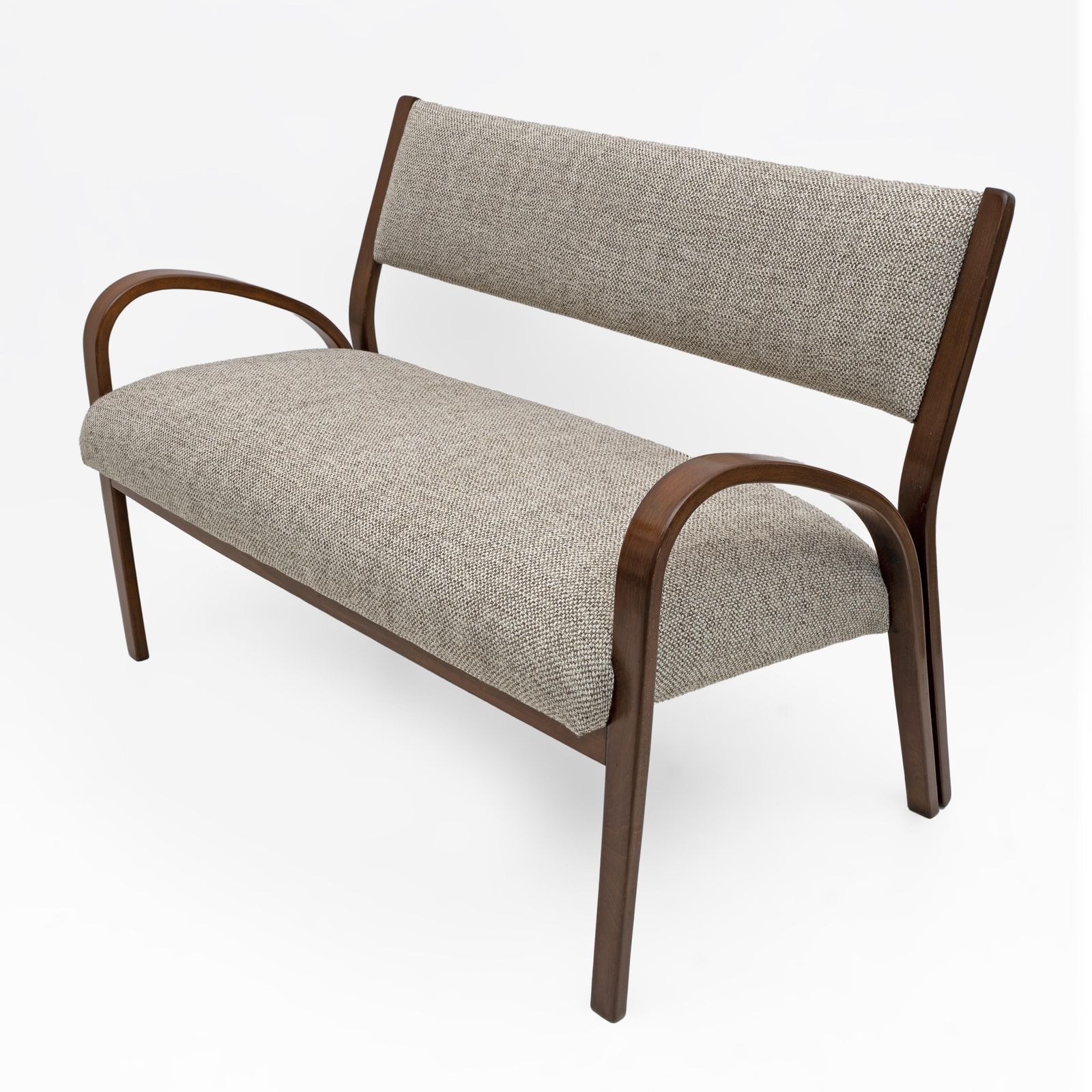 Art Dèco Italian Fabric Two Armchairs And Small Sofa, 1930s photo for sale