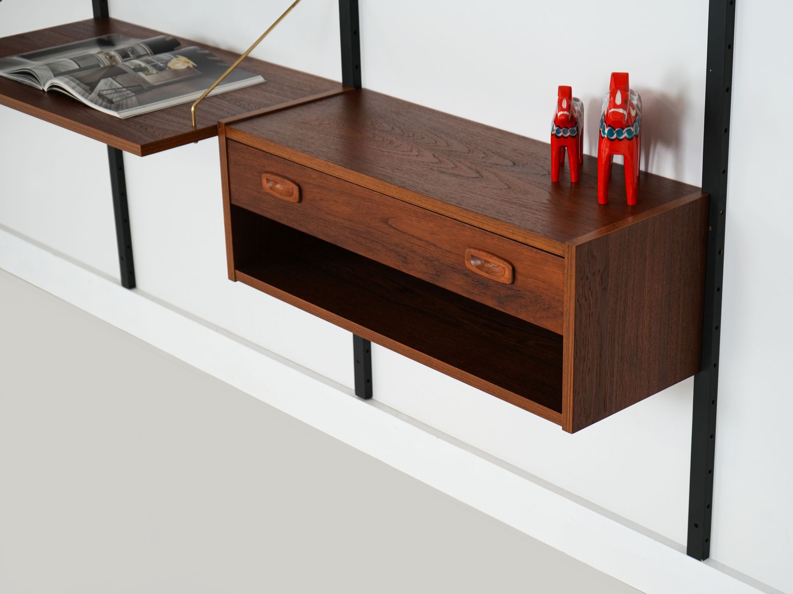Teak System Bookcase Ps System, Danish Design, 1960s, Production: Randers Møbelfabrik photo 5189.0