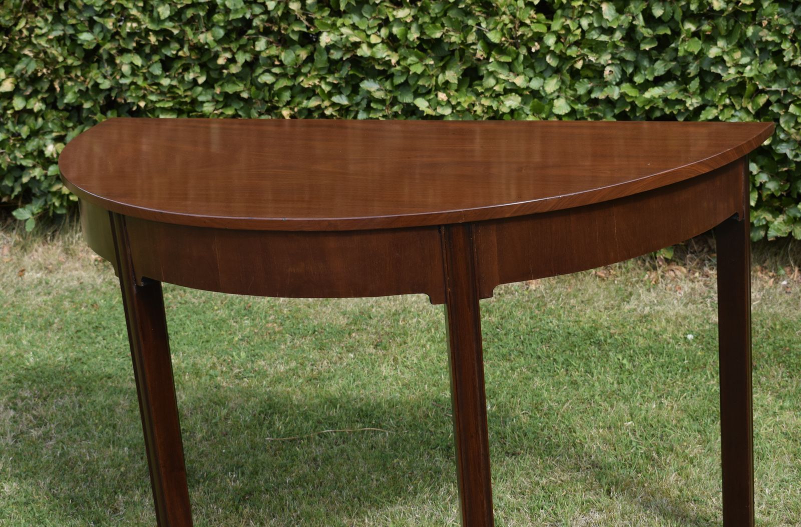 Georgian Period Mahogany Demi Lune Table photo buy