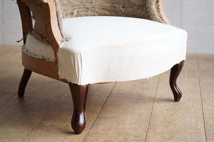 French Scrolled Armchair photo vinterior
