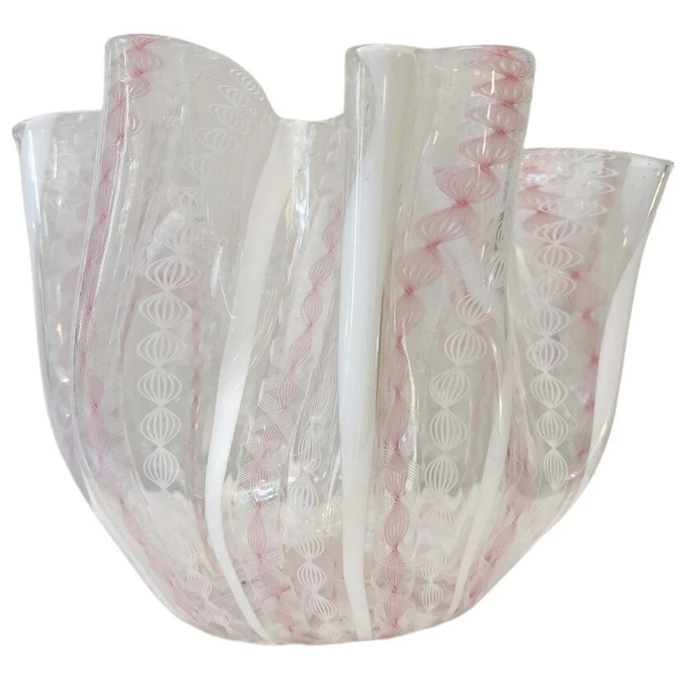 Vase “Fazzoletto” By Paolo Venini For Venini, Italy, 1950s
