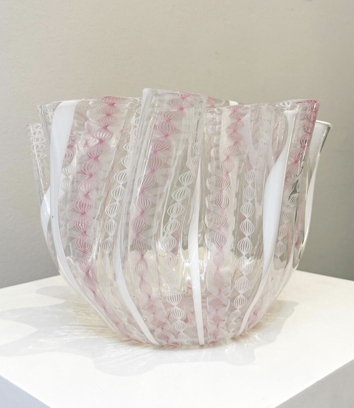 Vase “Fazzoletto” By Paolo Venini For Venini, Italy, 1950s photo 2380.0