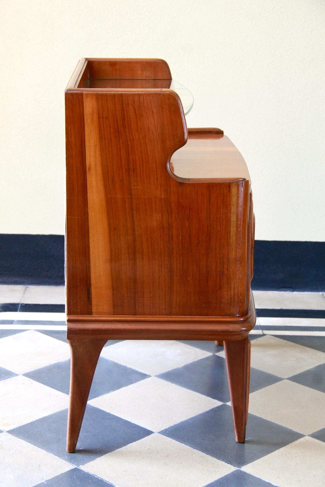 photo furniture Anna & Elena, Mid Century Antique Bedside / End Tables, Set Of 2, Italy, 1950s