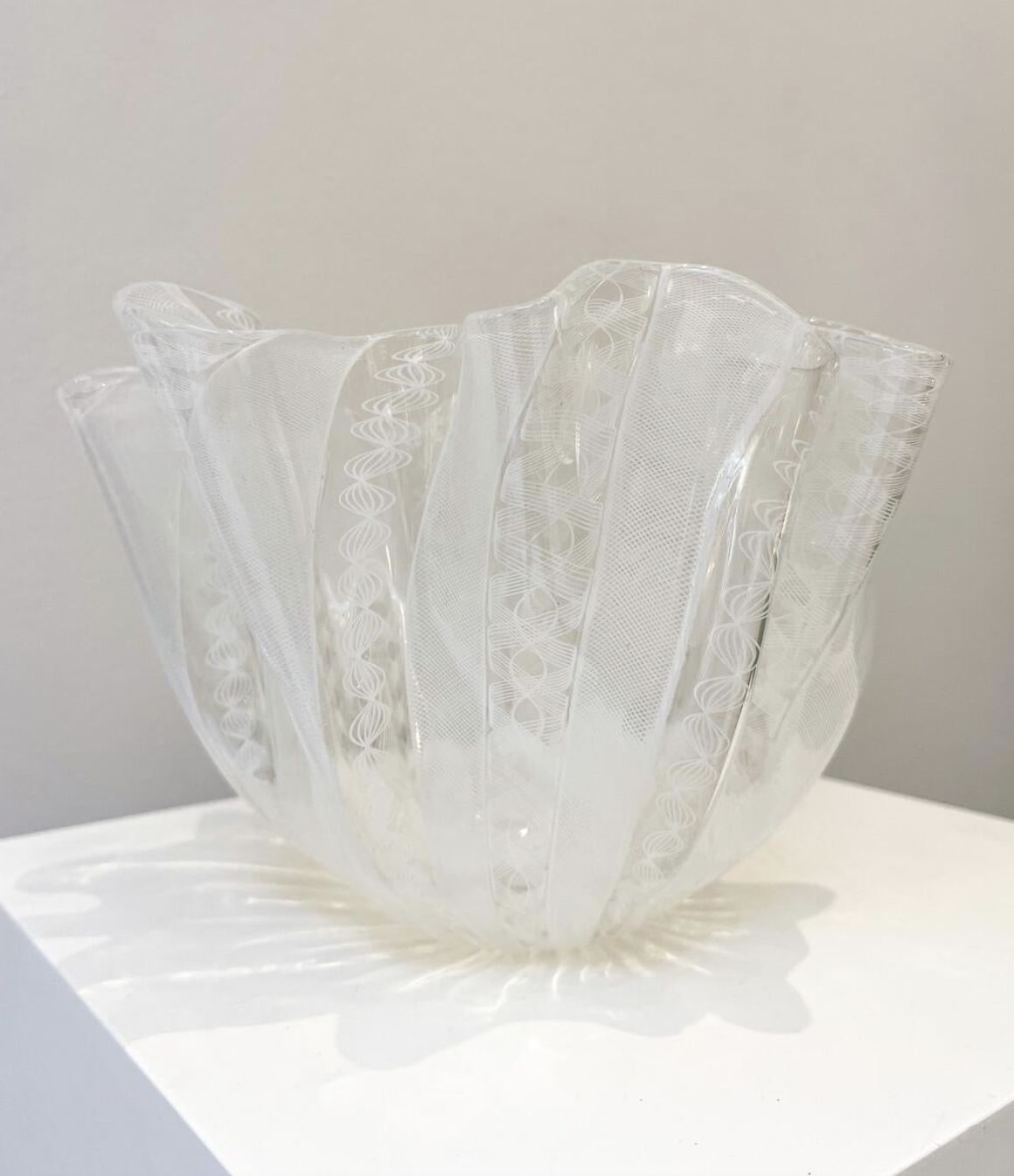 Vase “Fazzoletto Zanfirico” By Fulvio Bianconi For Venini, Italy, 1950s photo furniture