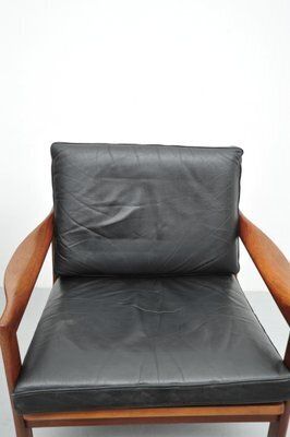 Furniture Easy Chairs By Illum Wikkelsø For Niels Eilersen, 1950s, Set Of 2 photo