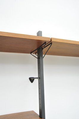 Swedish Walnut Shelving System By Pira, 1960s photo vintage