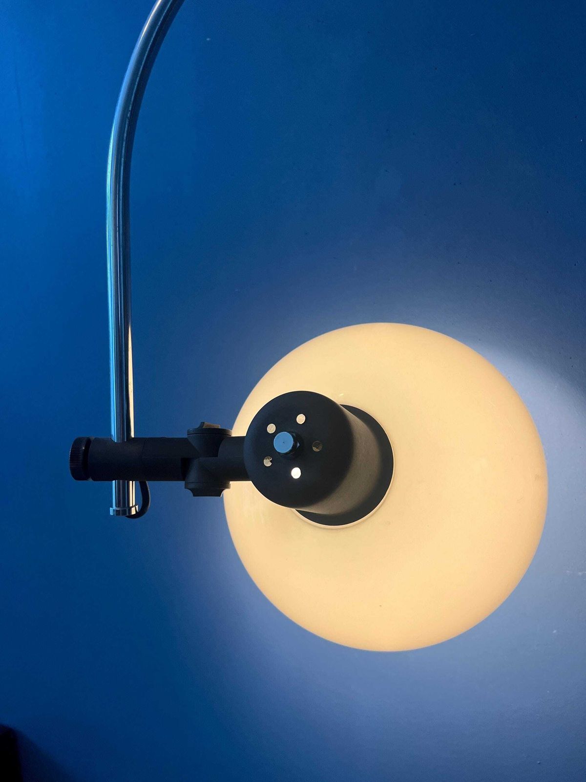 Mid Century Space Age Herda Mushroom Arc Wandlamp photo Verlichting