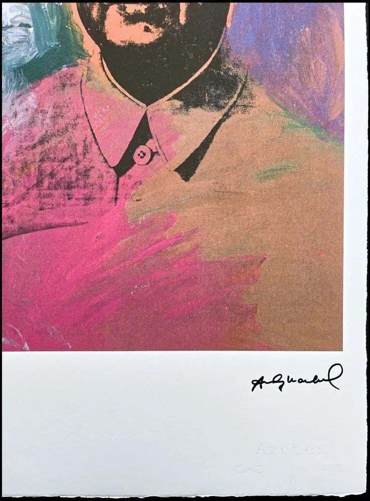 After Andy Warhol, Mao Zedong, 1980s, Lithograph photo Art