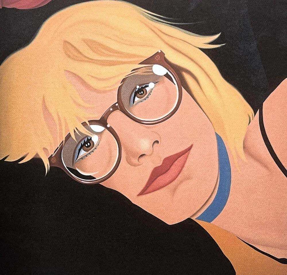 1990s After Tom Wesselmann "From Brown Eyes Under Glass " Pop Art Serigraph photo for sale