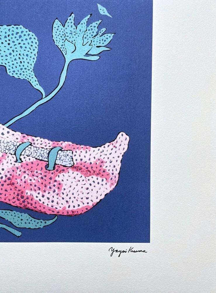 After Yayoi Kusama, Going To The Filed With Shoes, Lithograph, 1980s photo Art