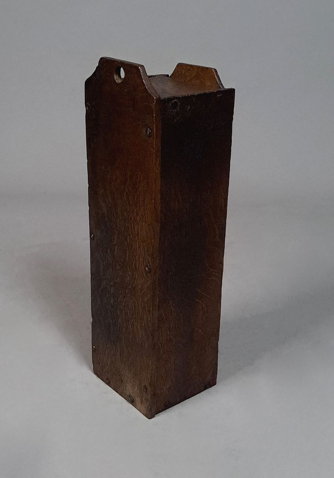 Lovely Early 18th Century Oak Candle Box C. 1730 photo Home Decor