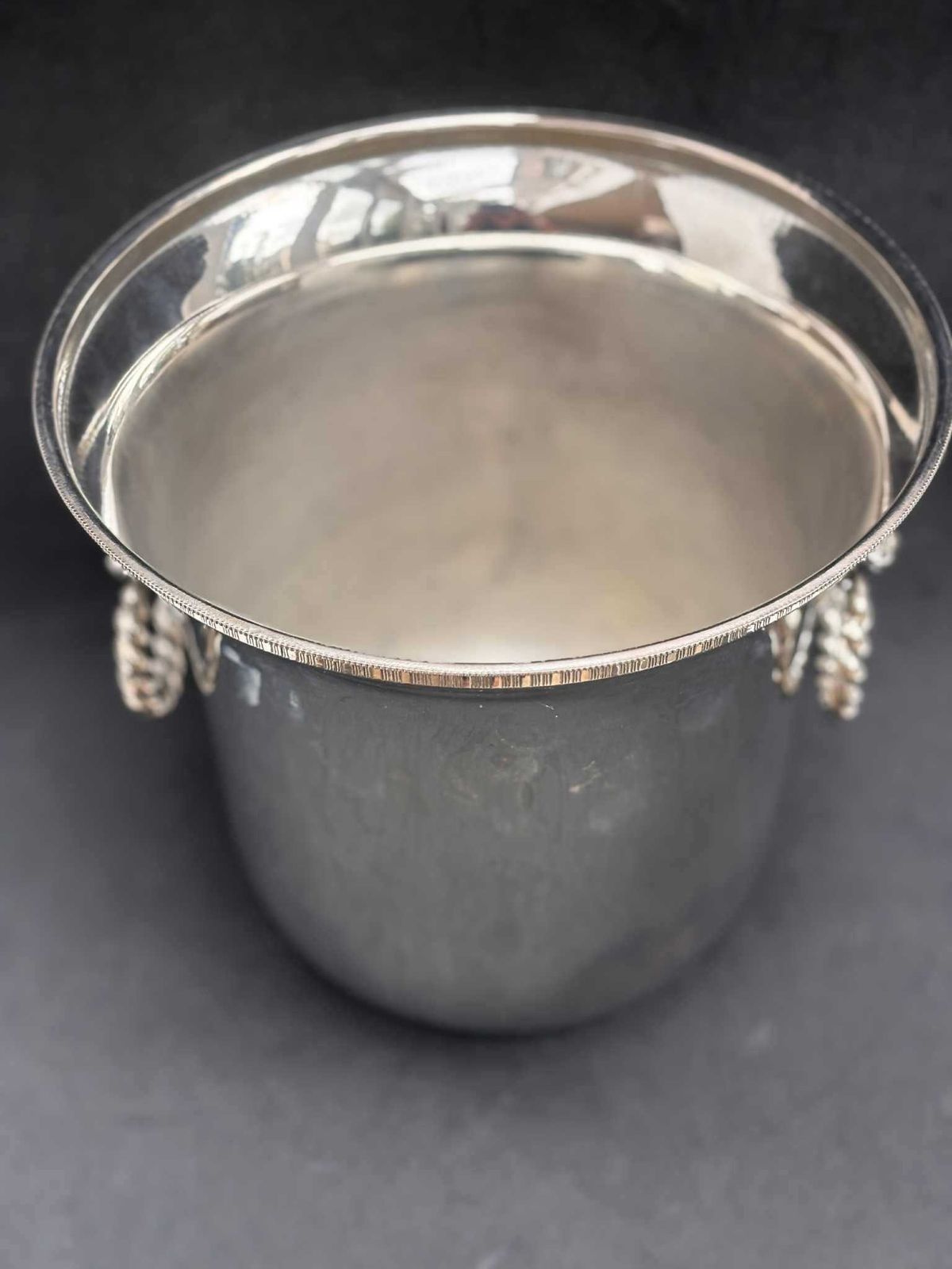 Champagnekoeier Met Verzilverde Leeuwenkophandvatten | Decoratief | Wijnkoeler | Cadeau photo buy
