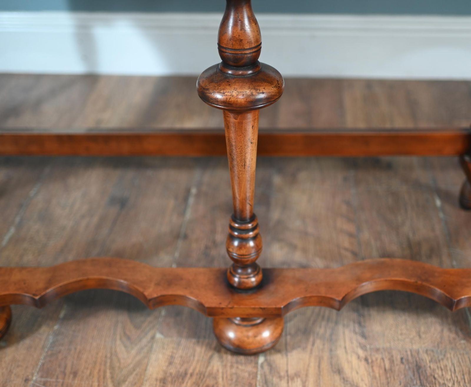 Jacobean Revival Dresser Walnut Server Tables Farmhouse photo vinterior
