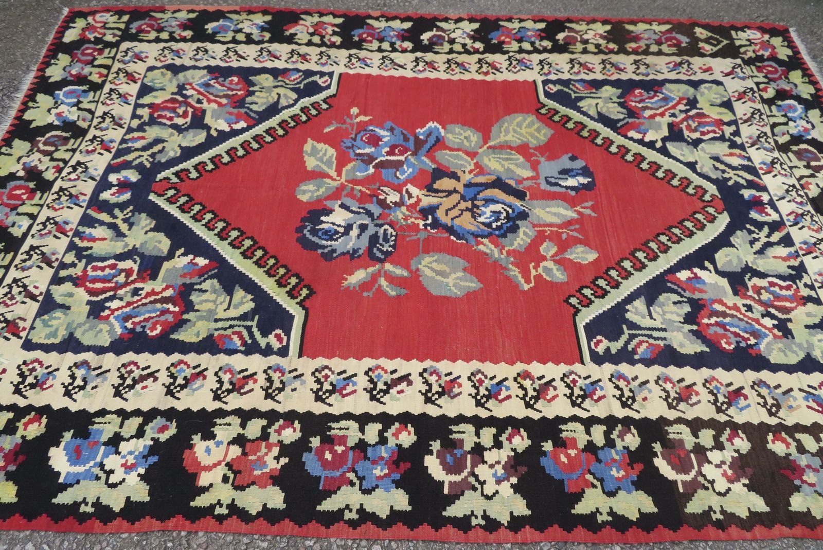 Antique Bessarabian Kilim. 325cm X 226cm. photo buy