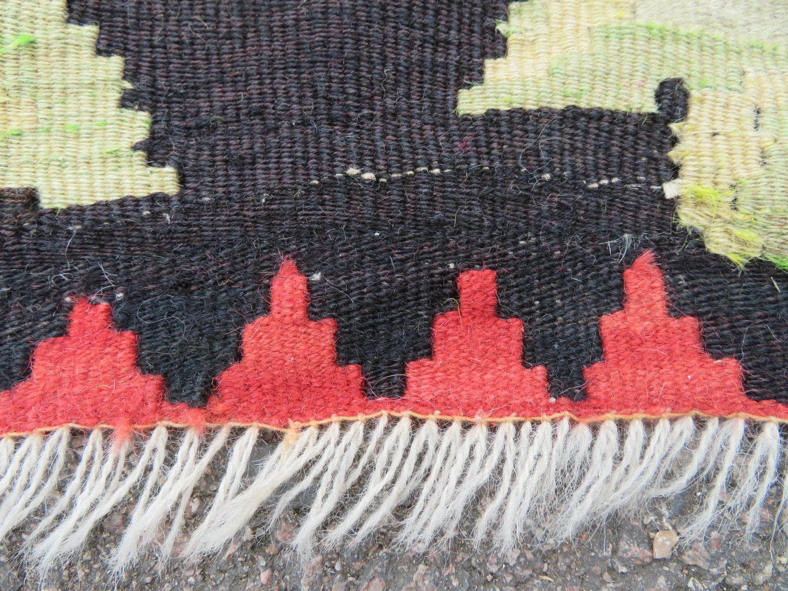 1775.0 Antique Bessarabian Kilim. 325cm X 226cm. photo