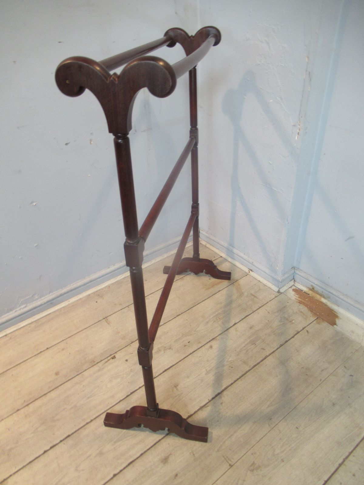 Large Victorian   1880s  Mahogany Towel Rail photo Home Decor